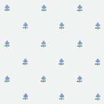 REVESTIMIENTO 20X20 DECORADO A SERIGRAFIA BASE TREBOL AZUL CELESTE - MLM